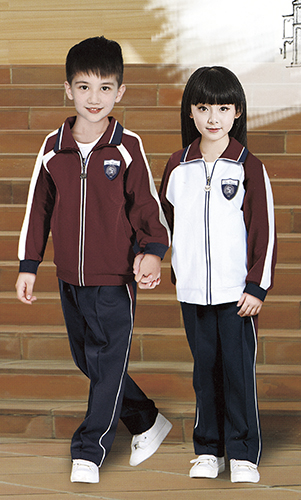 小學(xué)生校服 運(yùn)動(dòng)校服套裝 時(shí)尚拼色運(yùn)動(dòng)套裝