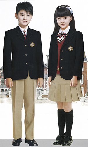 英倫風校服 幼兒園 中小學西裝毛織校服 秋冬套裝