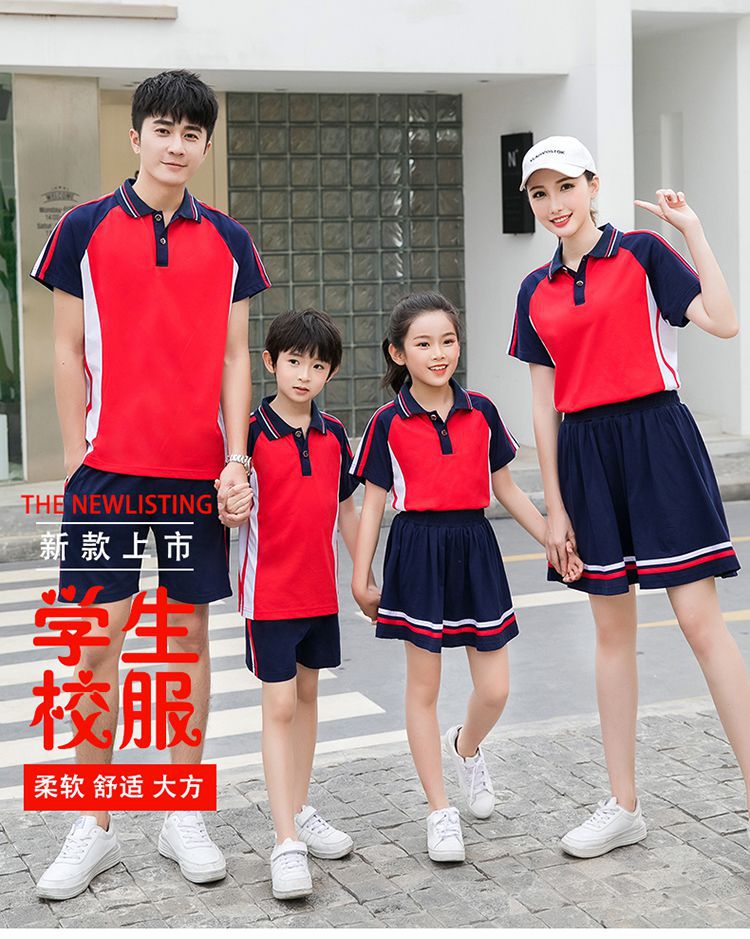 中小學新款棉質(zhì)跑步運動團體服套裝